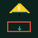 A yellow opening bell rings left then right with sound bursts; below, a green candle breaks out above the red range box.